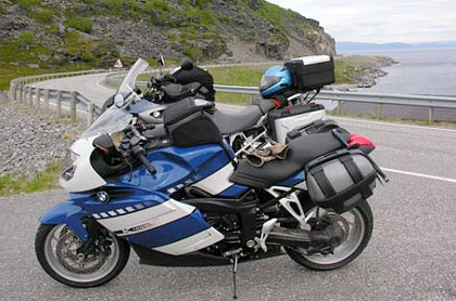 Equipaje para viajar en moto